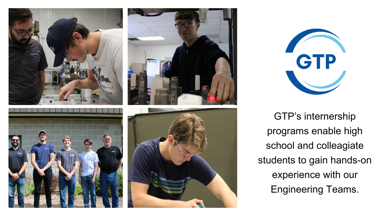 GTP has internships for HS and college students
